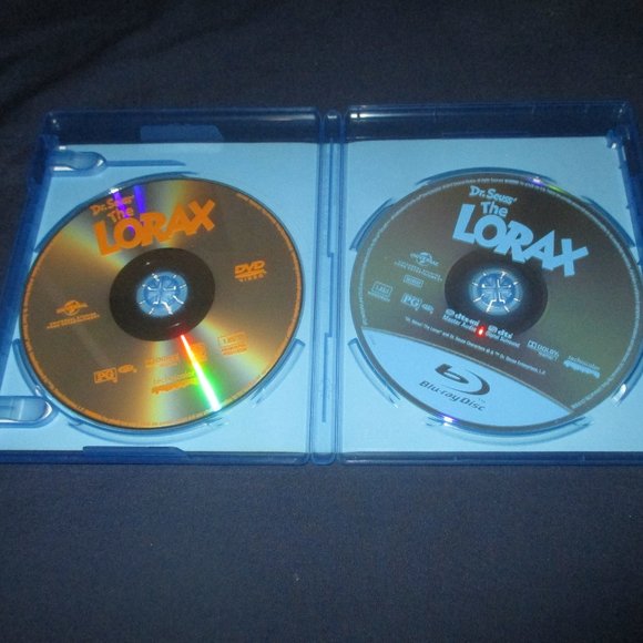 Dr. Seuss' The Lorax (Blu-Ray/DVD, 2012, 2-Disc, No Digital Code) w/Slipcover - Picture 4 of 5